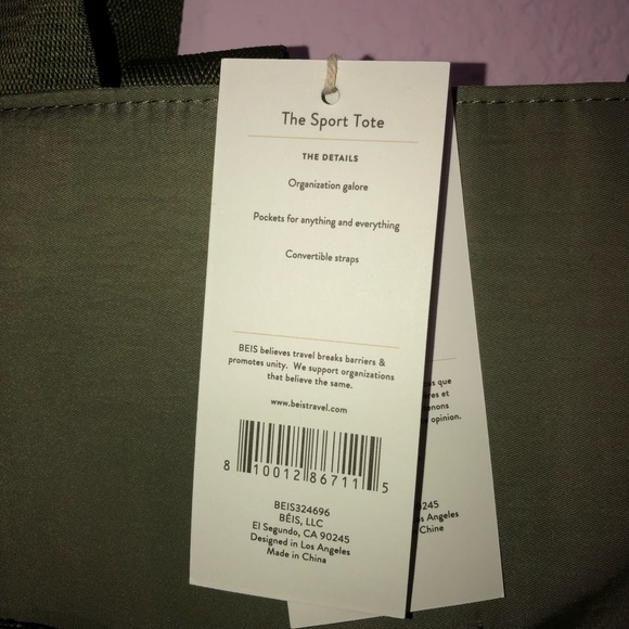 The Sport Carryall in Olive 🫒 - Picture 4 of 4